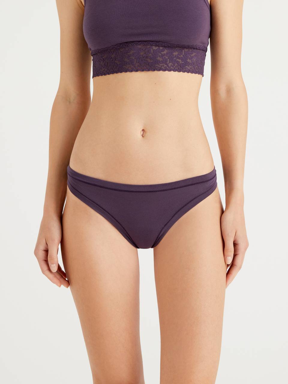 Brazilian underwear in super stretch organic cotton