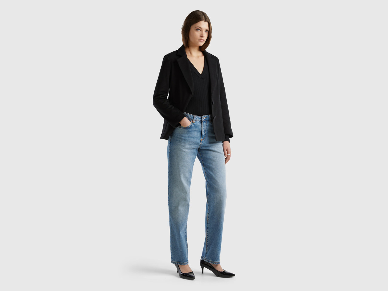 Jeans benetton regular sale