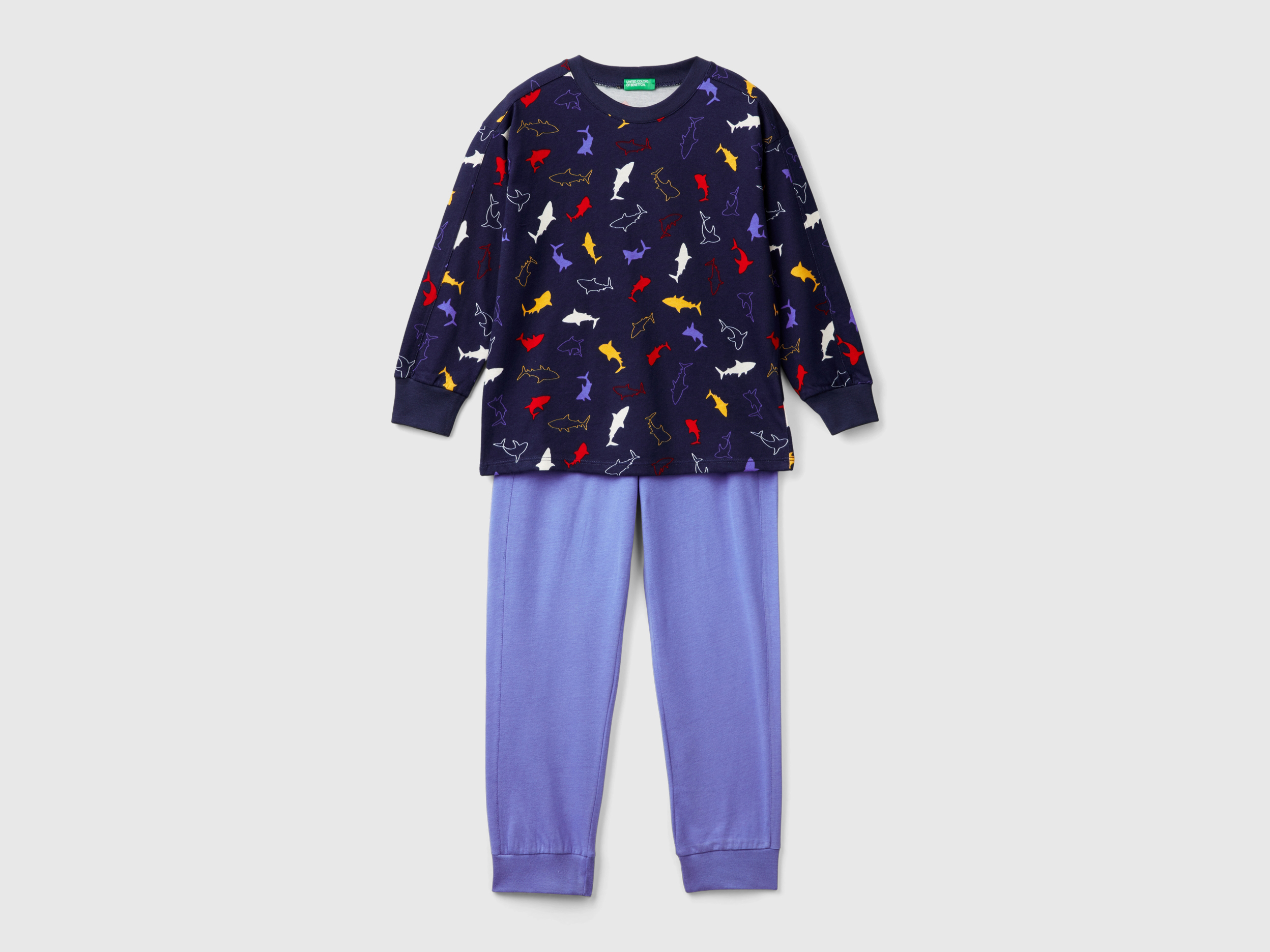 Pijama Nino Largos Cortos en Muchos Colores