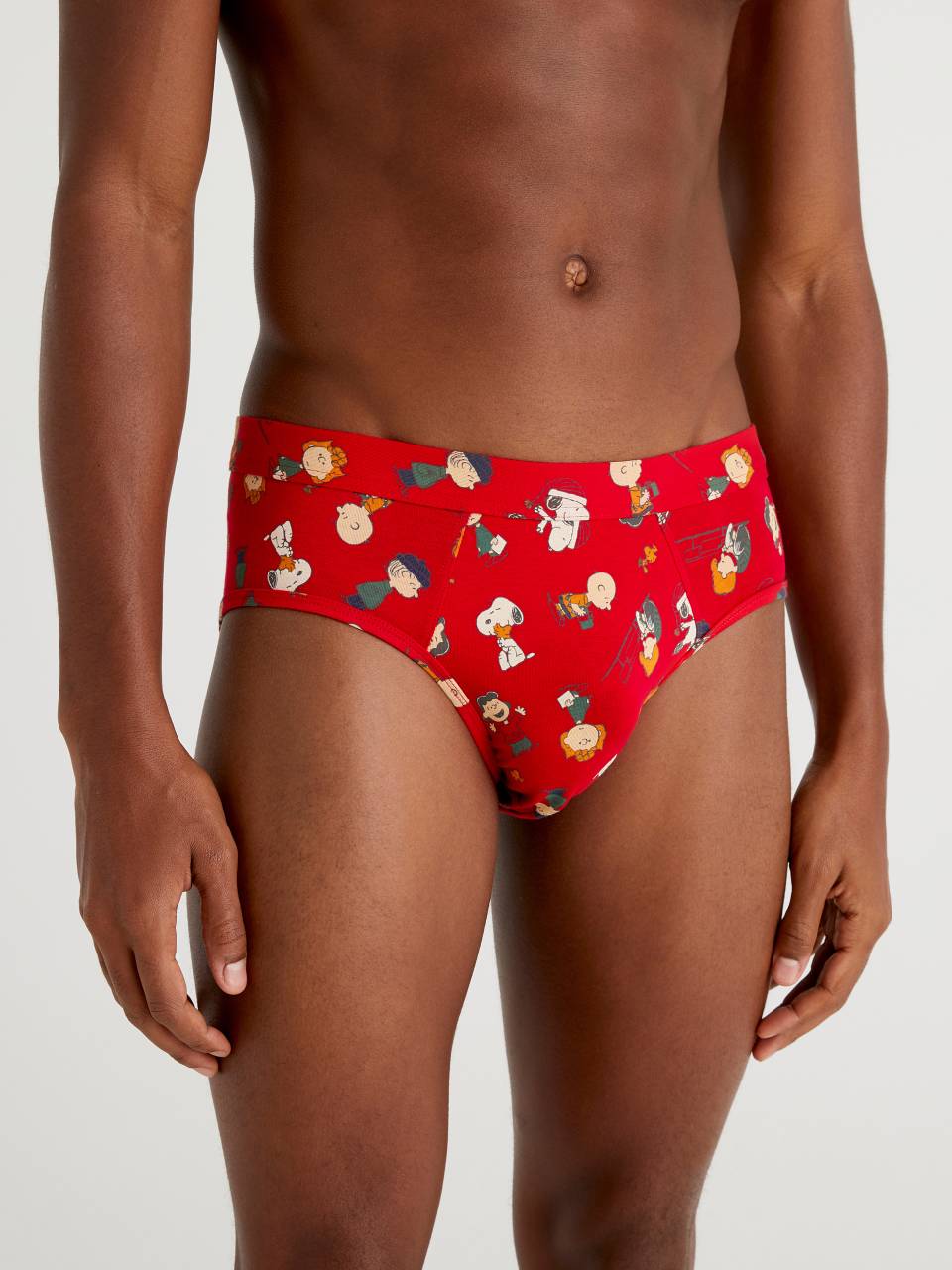 Snoopy underwear in stretch cotton - Red