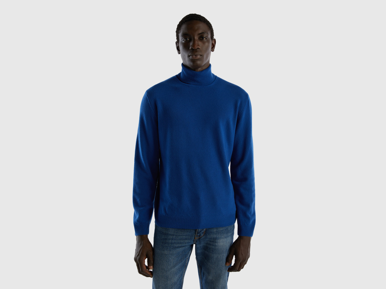 Men's High Neck Sweaters New Collection 2023 | Benetton