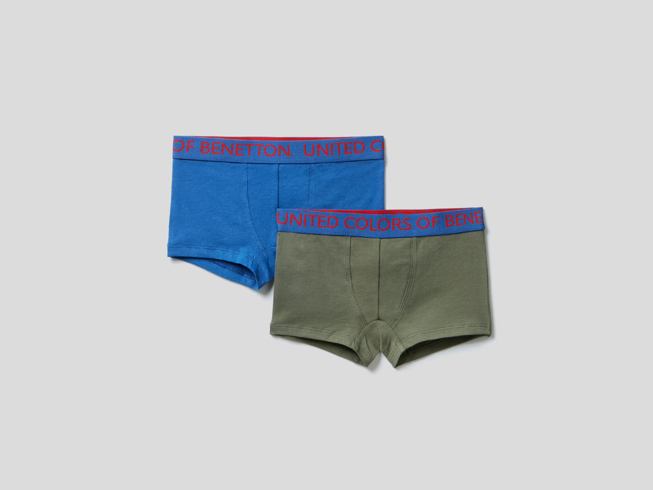 United Colors of Benetton Boy's Set 2 Boxers 3ttu0x00t Underwear,  Multicolore 65k, L : : Fashion