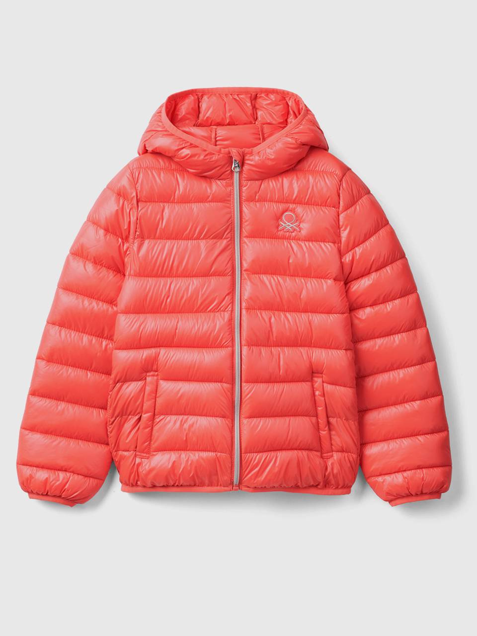 Coral padded jacket on sale