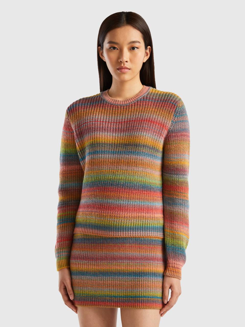 Striped cheap multicolor sweater