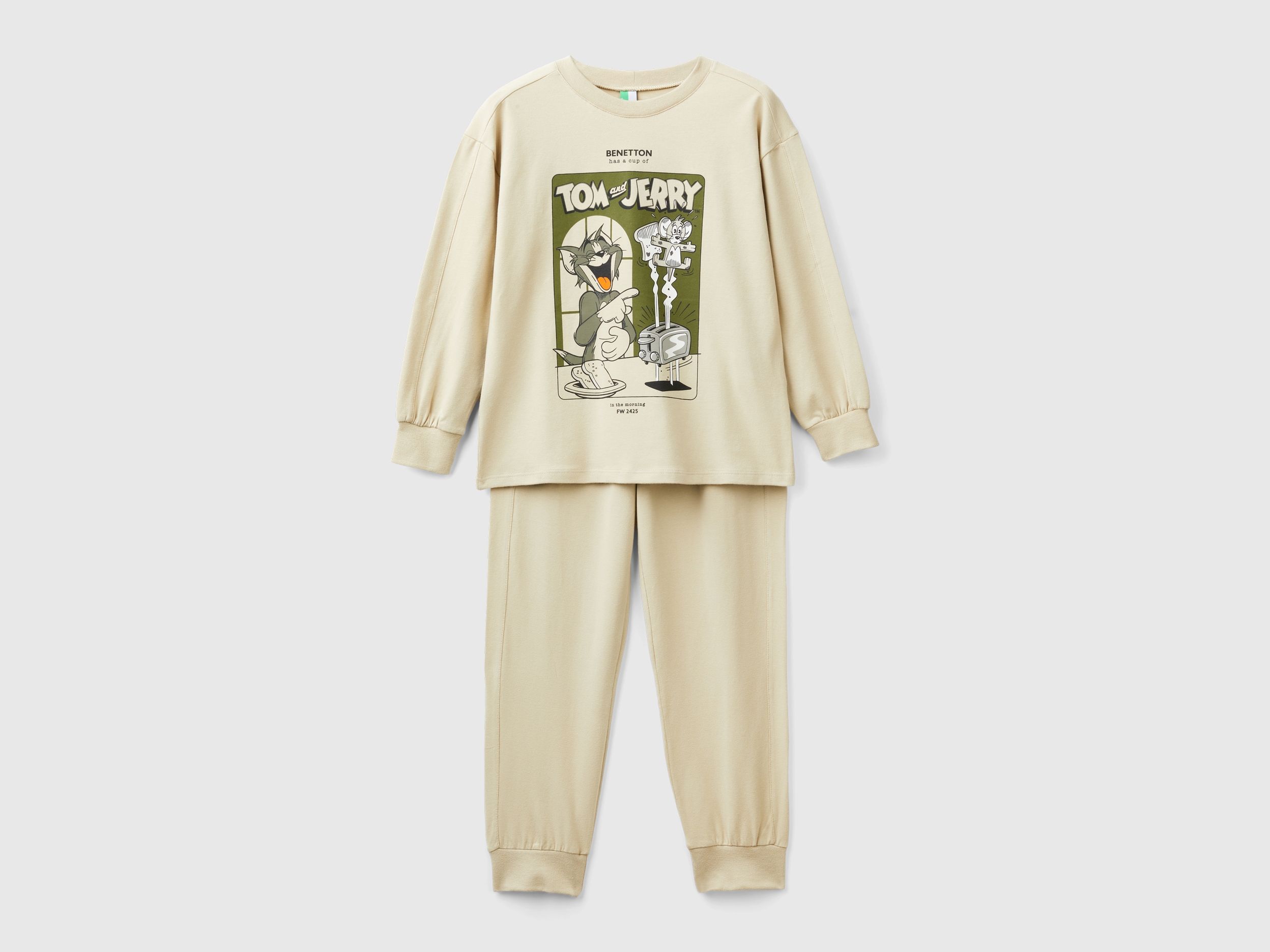 Tom Jerry pyjamas Beige Benetton