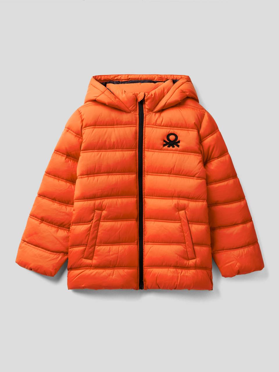 Boys' Short Puffer Jacket - All in Motion Orange XS 4/5