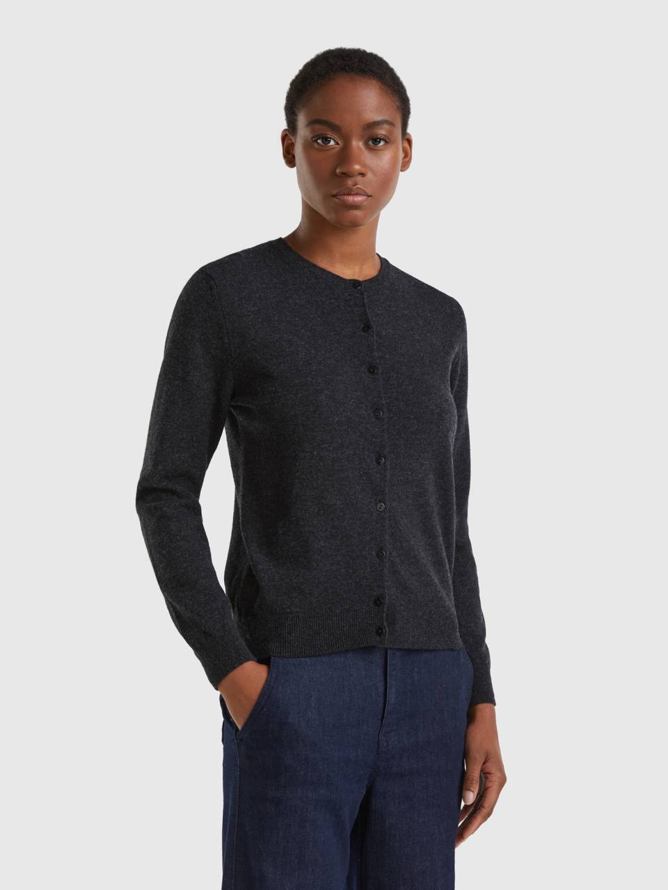 Charcoal grey cardigan discount ladies