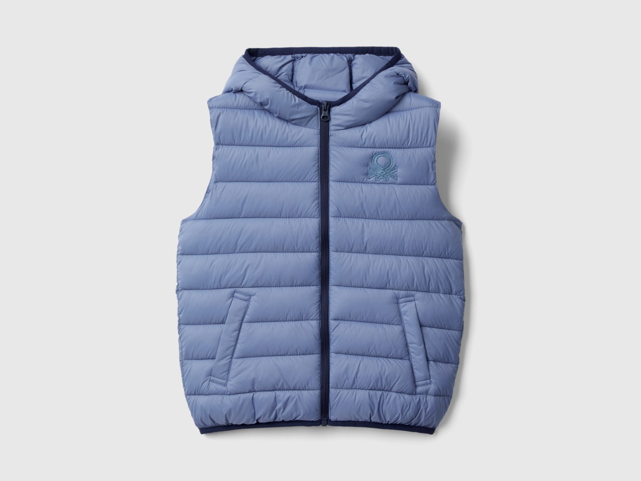 Junior Boys Sleeveless Puffer Jackets Collection 2023 Benetton