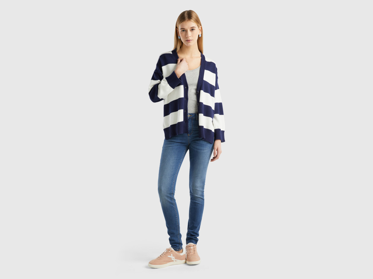 Jeans benetton new arrivals skinny pin up