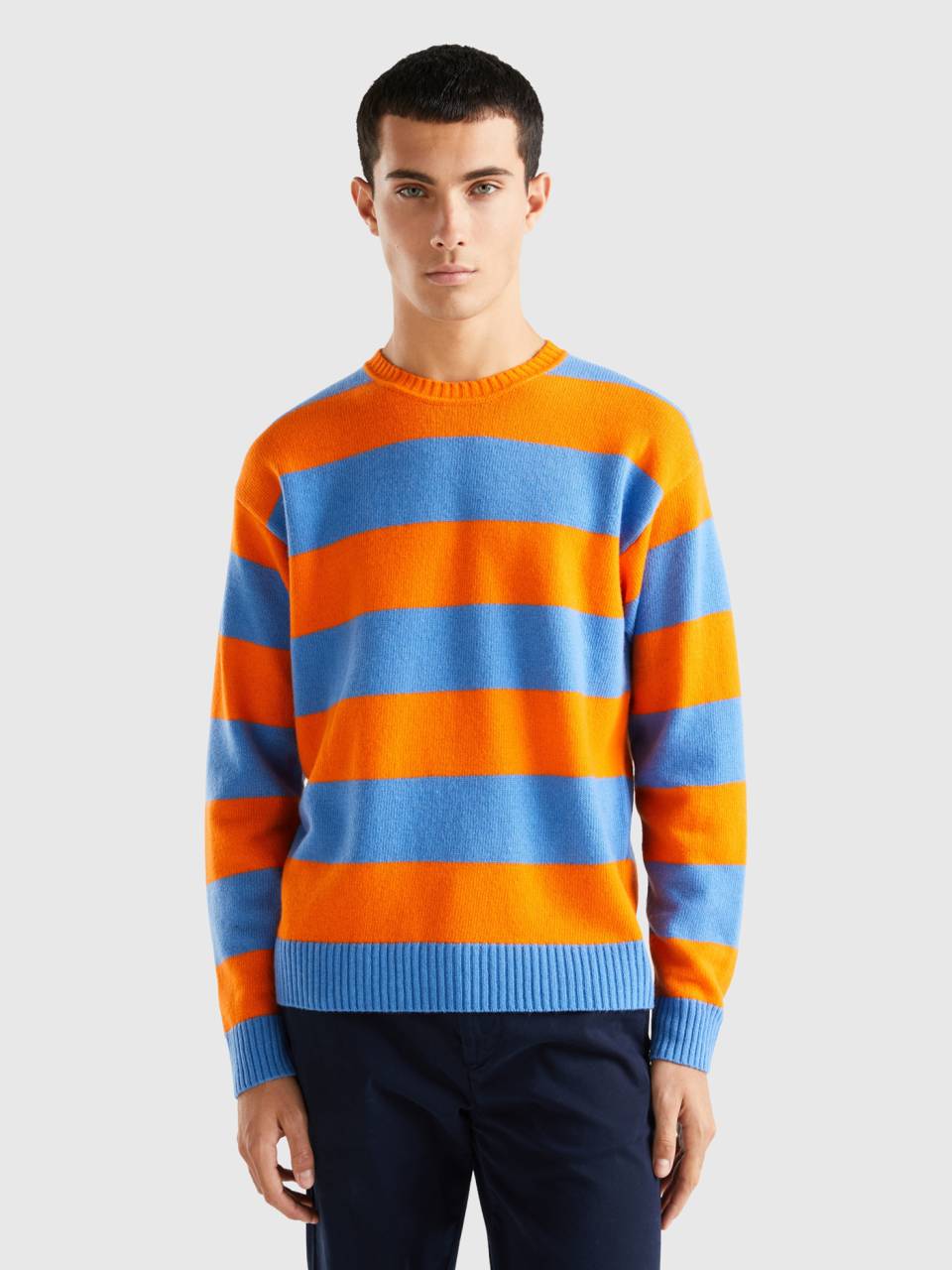 Orange and yellow sweater store