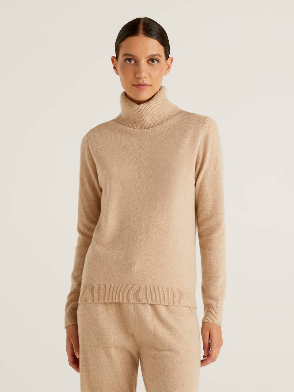 Pure cashmere turtleneck new arrivals sweater