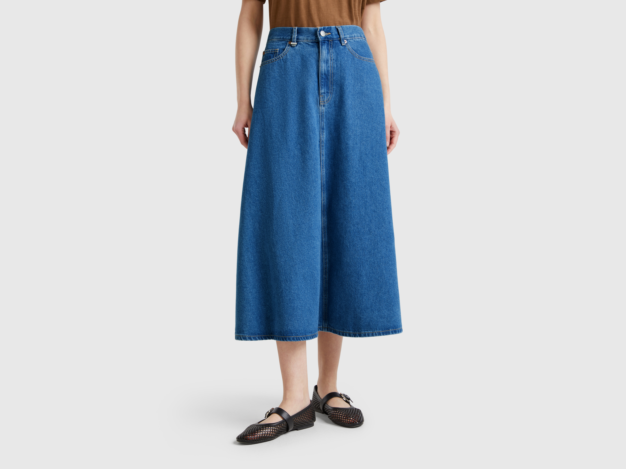 wonnyribbon blue skirt スカート M 即納】【creamy purple XL/light brwon M,L】Julie ski