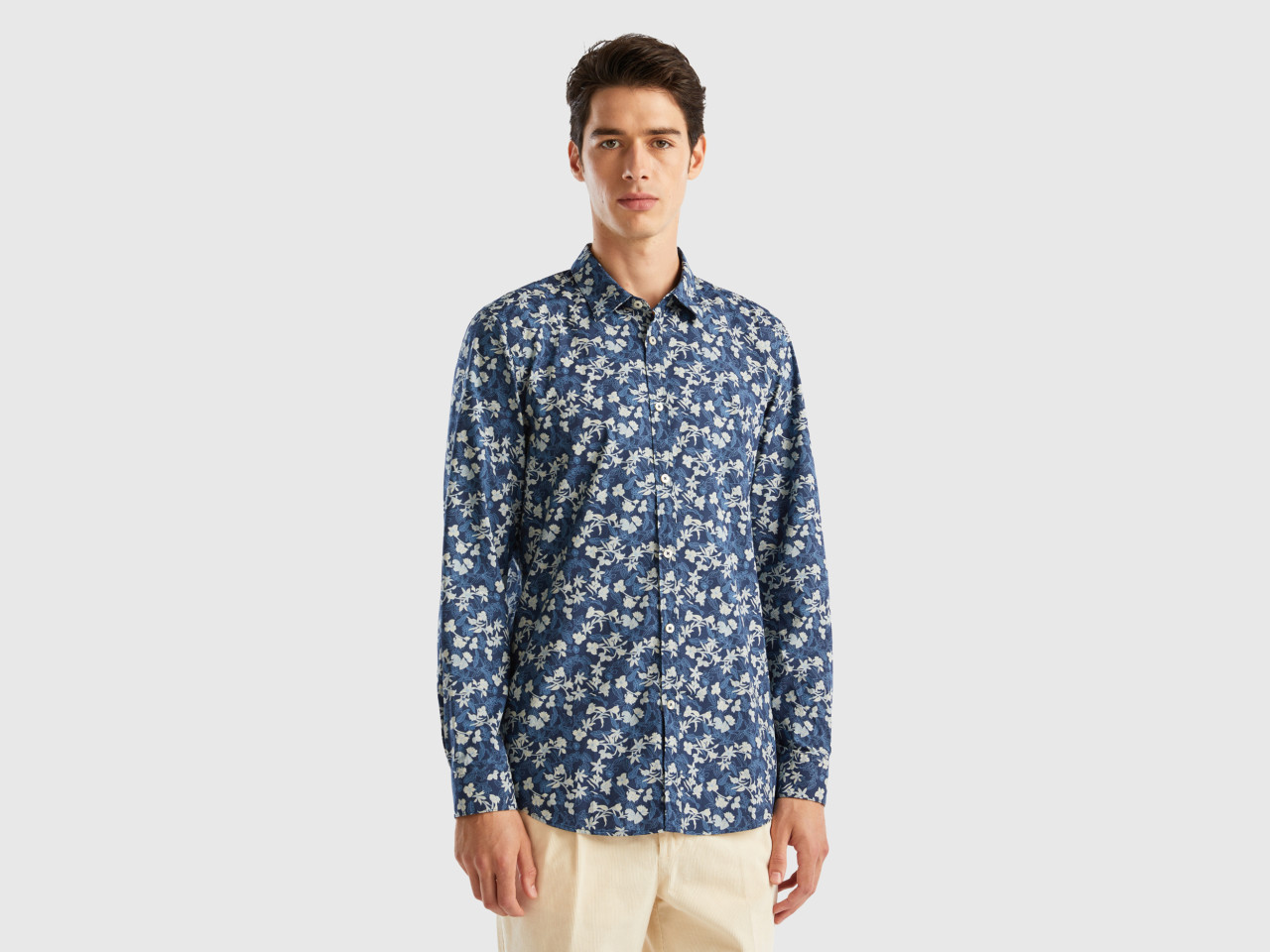 Benetton camisas sales hombre