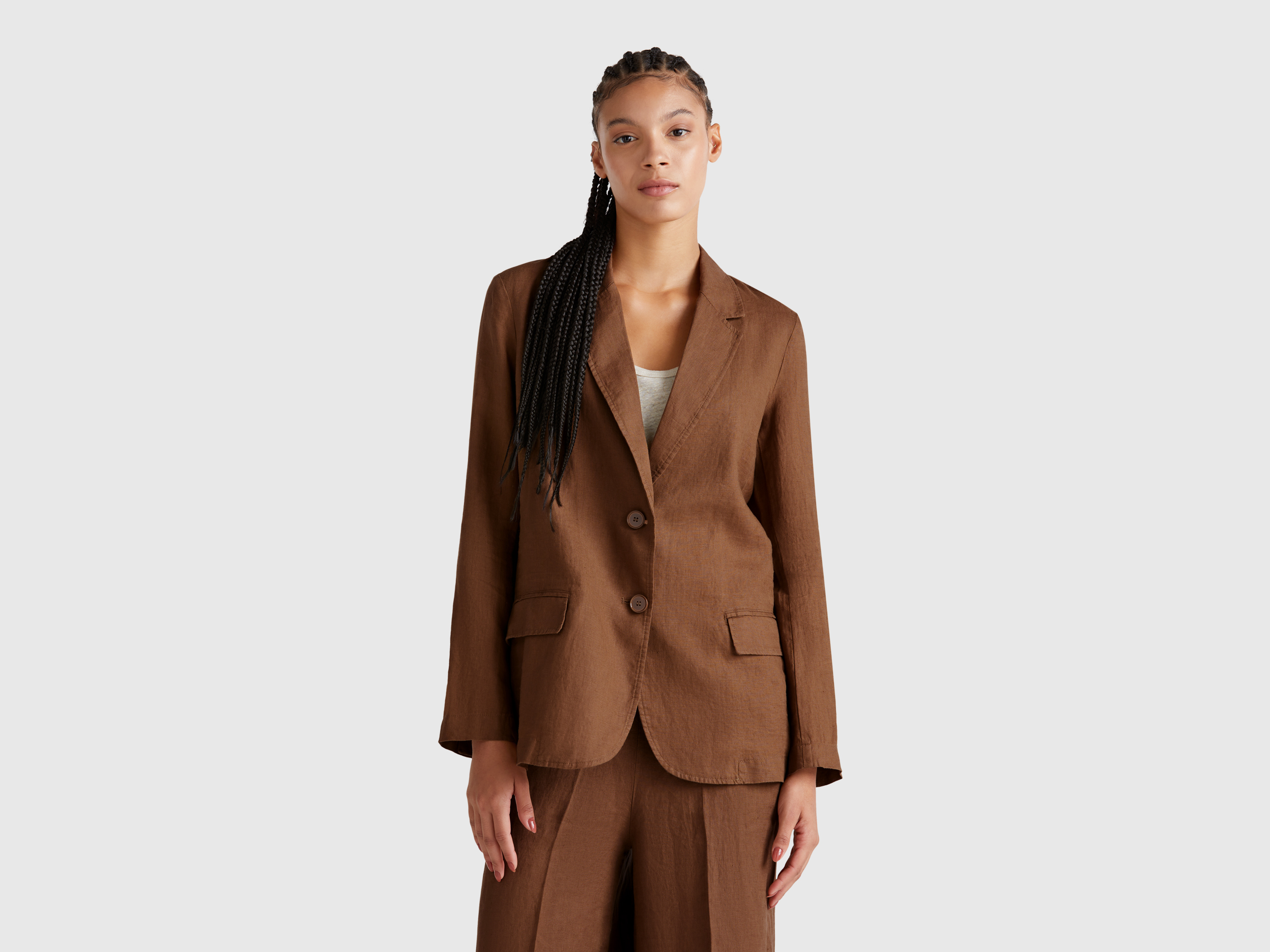 DeuxiemeClasse J-LINEN ガウン Deuxieme Classe 最終価格 新品J-LINEN ガウン カーキ（DEUXIEME