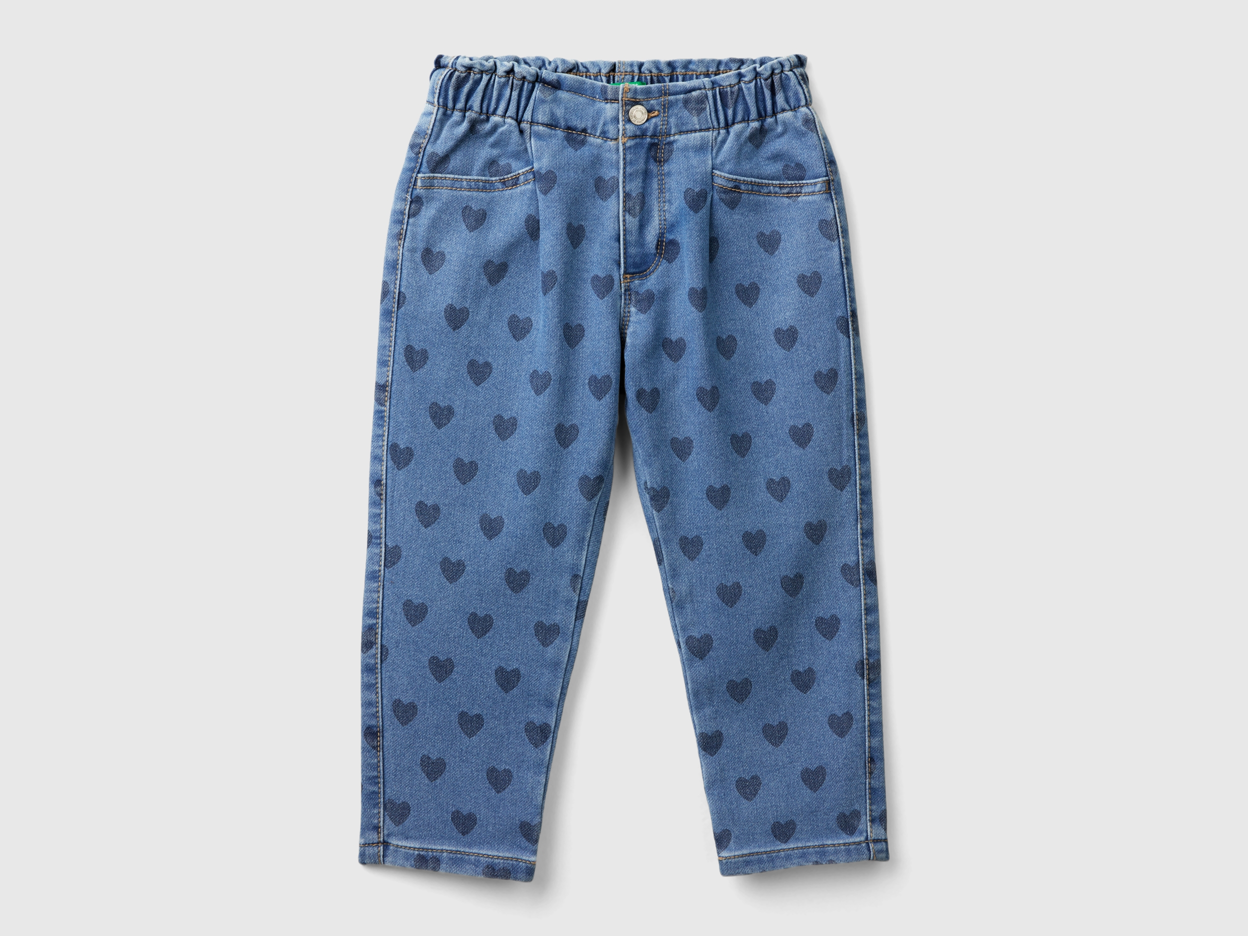 Jeans bambina benetton top